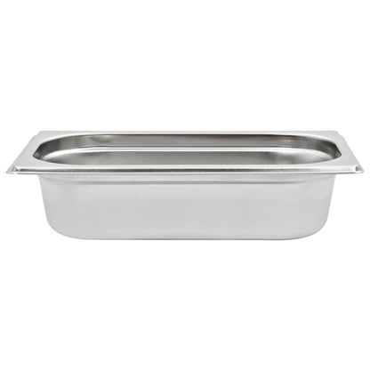 Gastronorm Containers 8 pcs GN 1/4 65 mm Stainless Steel
