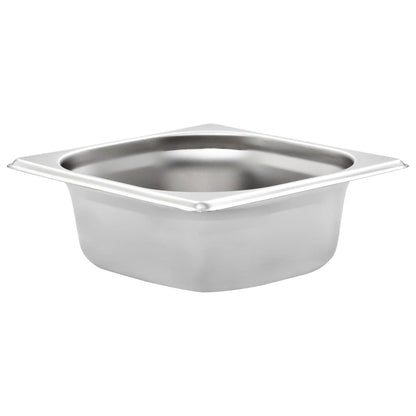 Gastronorm Containers 12 pcs GN 1/6 65 mm Stainless Steel