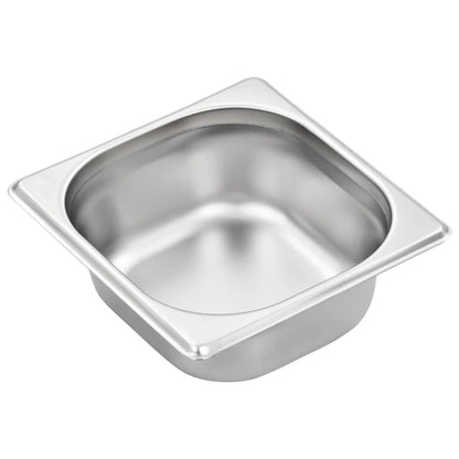 Gastronorm Containers 12 pcs GN 1/6 65 mm Stainless Steel