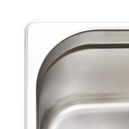 Gastronorm Containers 8 pcs GN 1/6 150 mm Stainless Steel