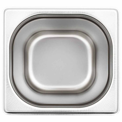 Gastronorm Containers 8 pcs GN 1/6 200 mm Stainless Steel