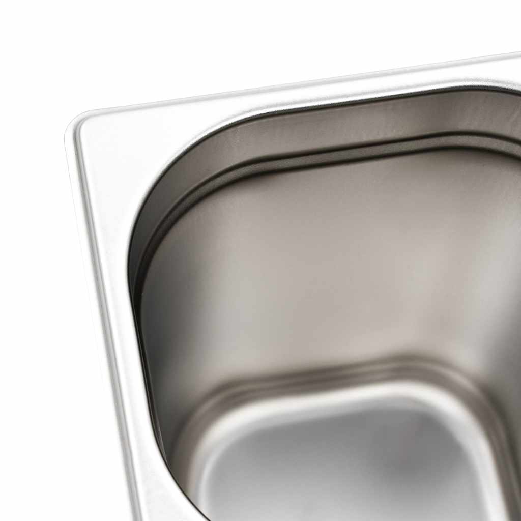Gastronorm Containers 8 pcs GN 1/6 200 mm Stainless Steel