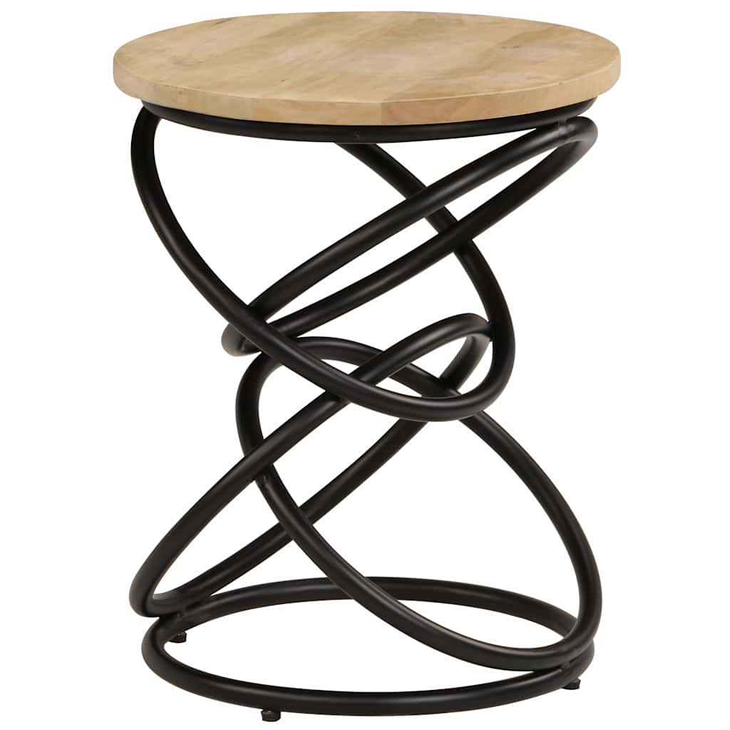 247320 vidaXL End Table Solid Mango Wood 40x50 cm