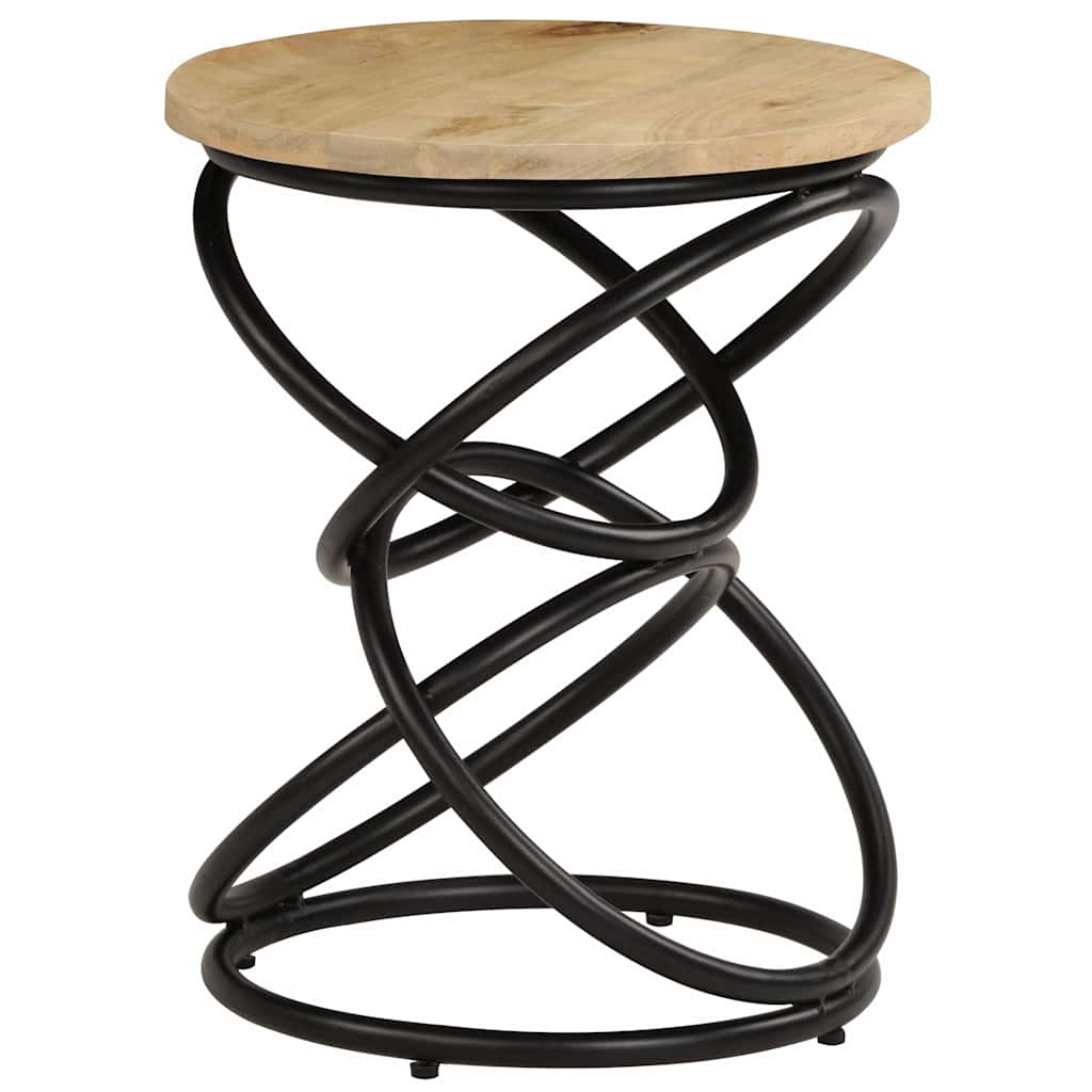 247320 vidaXL End Table Solid Mango Wood 40x50 cm
