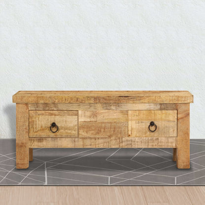 Coffee Table 90x45x35 cm Solid Mango Wood