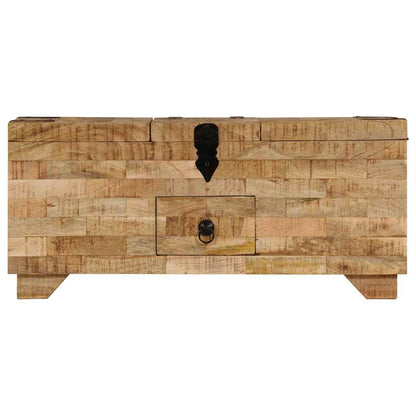 247327 vidaXL Coffee Table Solid Mango Wood 80x40x35 cm