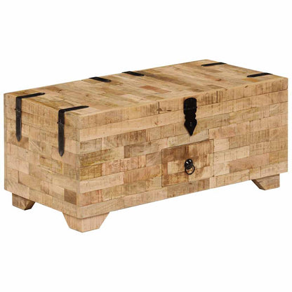 247327 vidaXL Coffee Table Solid Mango Wood 80x40x35 cm