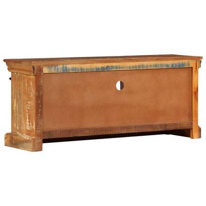 247328 vidaXL TV Cabinet 110x30x45 cm Solid Reclaimed Wood