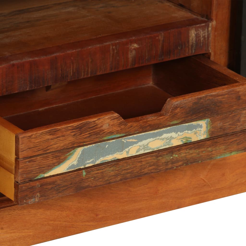 247328 vidaXL TV Cabinet 110x30x45 cm Solid Reclaimed Wood