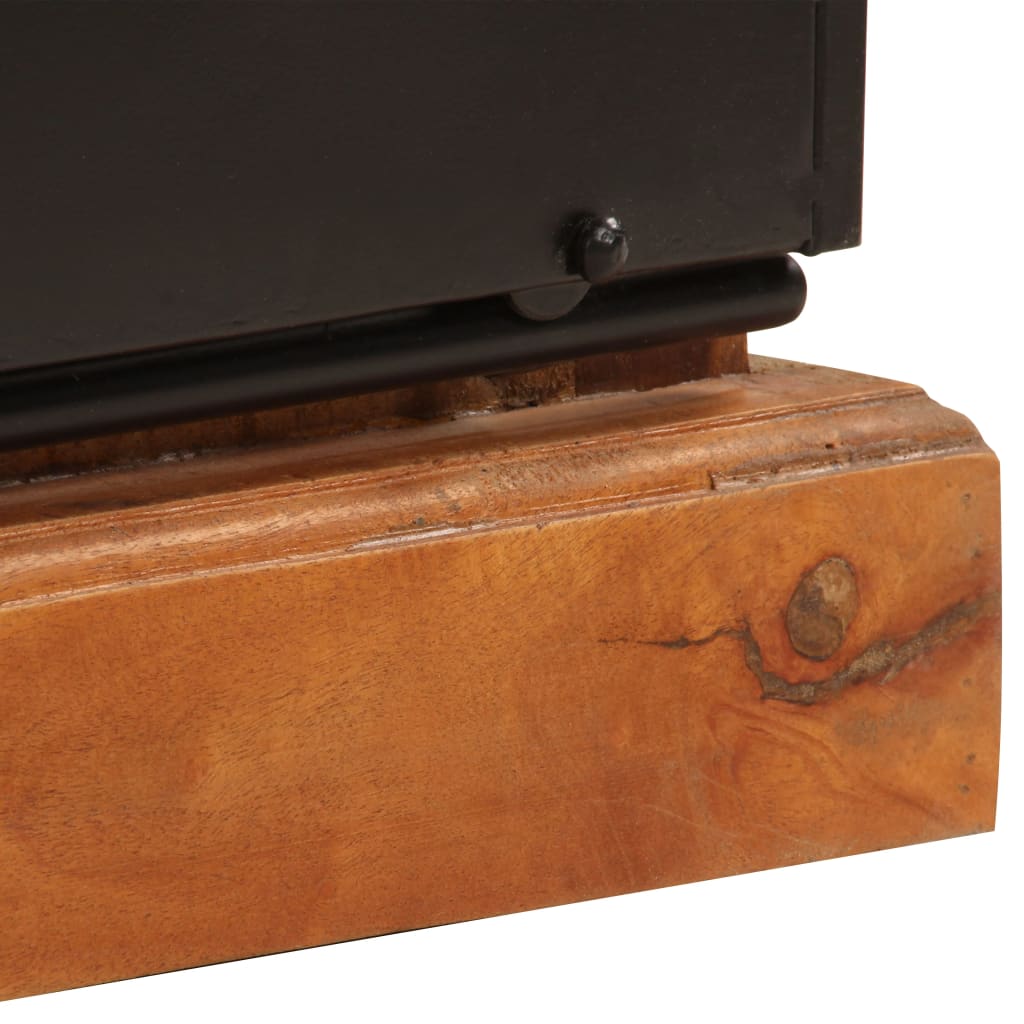 247328 vidaXL TV Cabinet 110x30x45 cm Solid Reclaimed Wood
