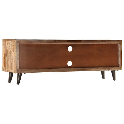247330 vidaXL TV Cabinet 118x30x40 cm Solid Mango Wood