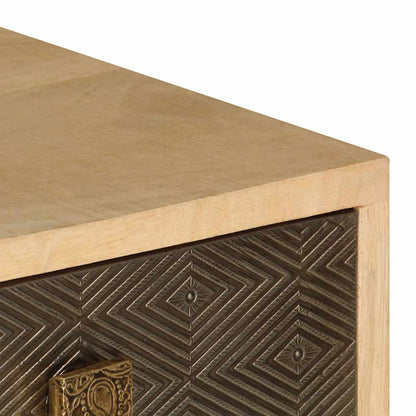 247340 vidaXL TV Cabinet 120x30x40 cm Solid Mango Wood