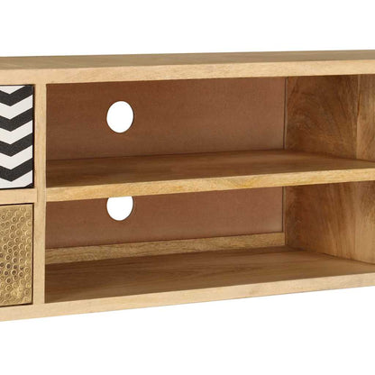 247340 vidaXL TV Cabinet 120x30x40 cm Solid Mango Wood