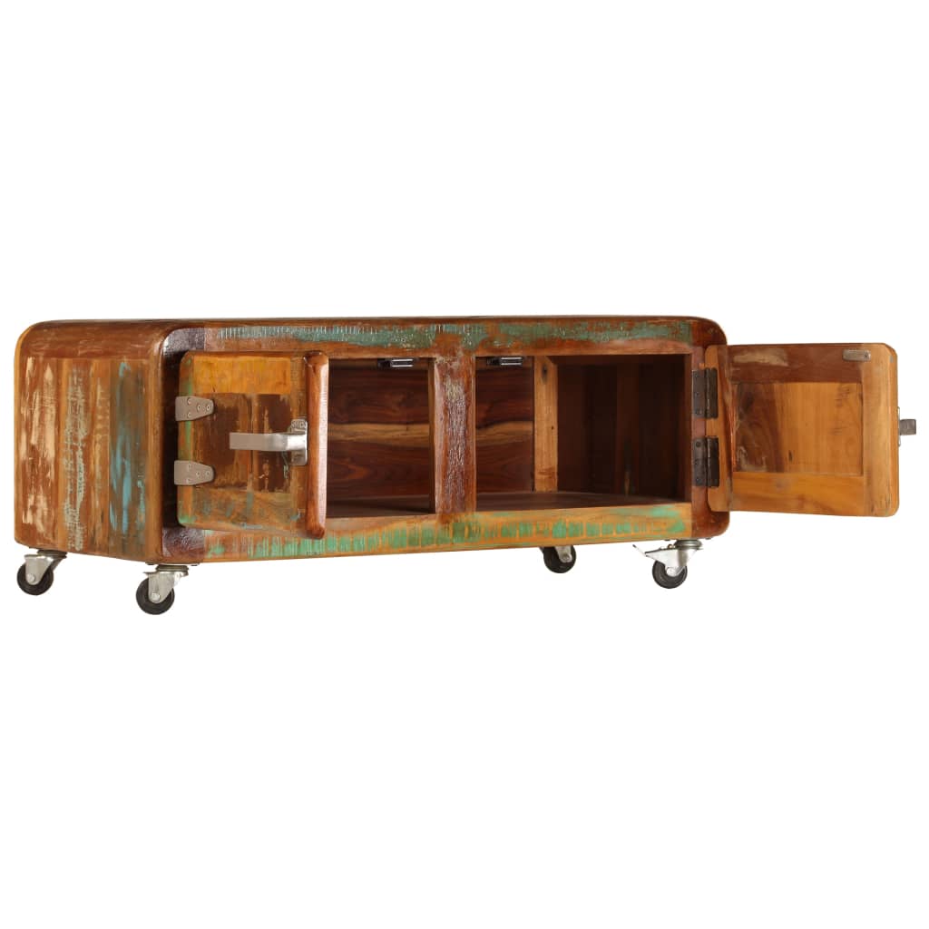 Coffee Table 85x55x40 cm Solid Reclaimed Wood