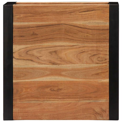 247586 vidaXL Coffee Table 60x60x40 cm Solid Acacia Wood