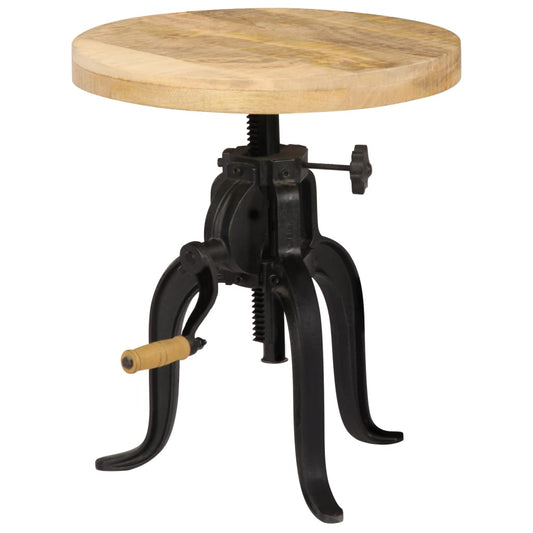 Side Table | Natural wood and black