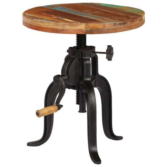Side Table | Varies | Solid reclaimed wood, powder-coated cast iron