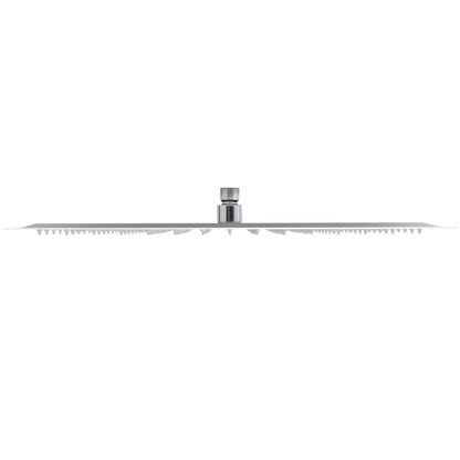 Rain Shower Head 2 pcs Stainless Steel 40x40 cm