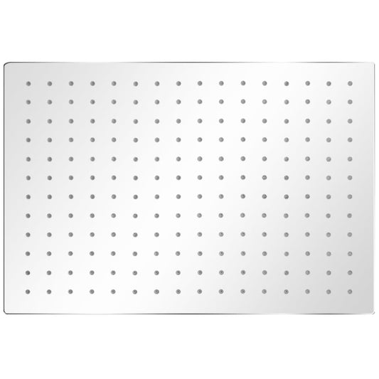 Rain Shower Head 2 pcs Stainless Steel 30x40 cm