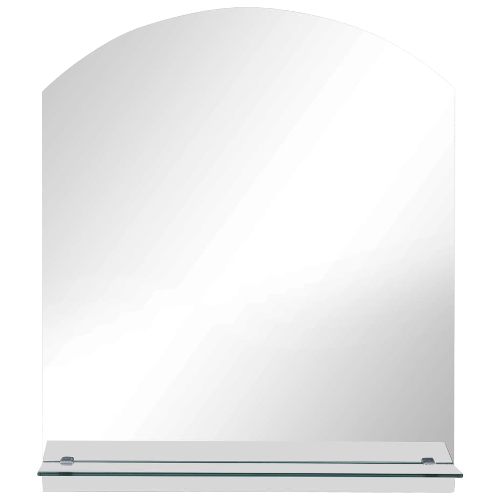 Wall Mirror | Transparent | Toughened Glass | 30x50 cm | Minimalistic