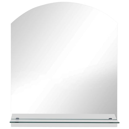 Wall Mirror | Transparent | Toughened Glass | 30x50 cm | Minimalistic