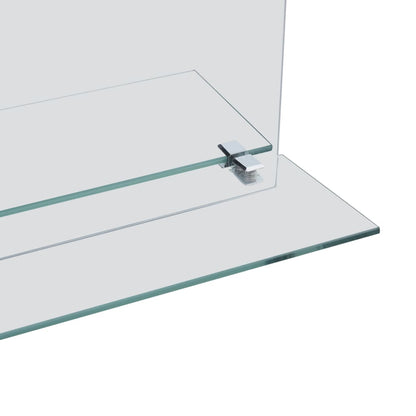 Wall Mirror | Transparent | Toughened Glass | 30x50 cm | Minimalistic