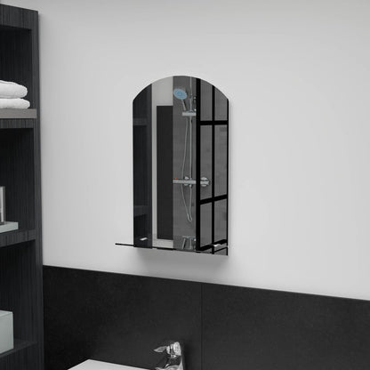 Wall Mirror | Transparent | Toughened Glass | 30x50 cm | Minimalistic