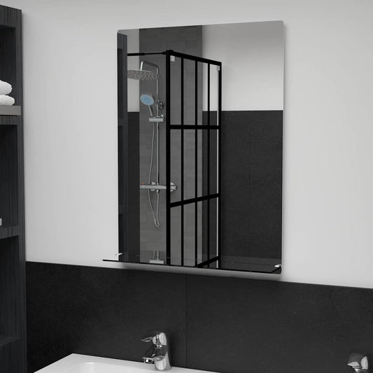 Wall Mirror | Clear | Toughened Glass | 50 x 70 cm | Wall Mirror