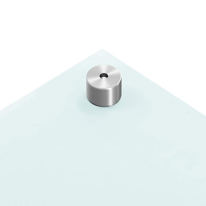 Kitchen Backsplash White 70 x 60 cm Tempered Glass