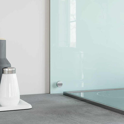 Kitchen Backsplash Milk 80 x 60 cm Tempered Glass