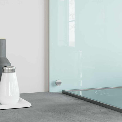 Kitchen Backsplash Milk 90 x 40 cm Tempered Glass