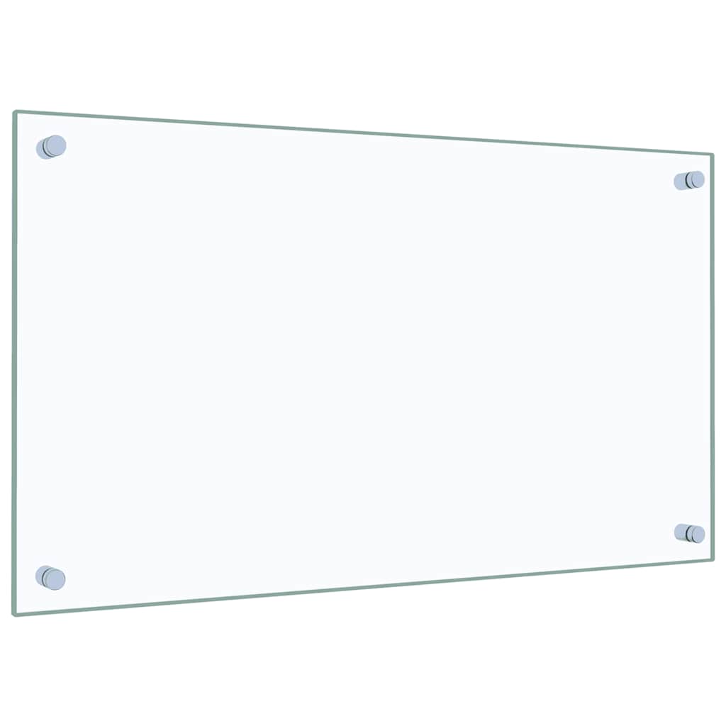 Kitchen Backsplash Transparent 70 x 40 cm Tempered Glass