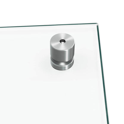 Kitchen Backsplash Transparent 70 x 40 cm Tempered Glass