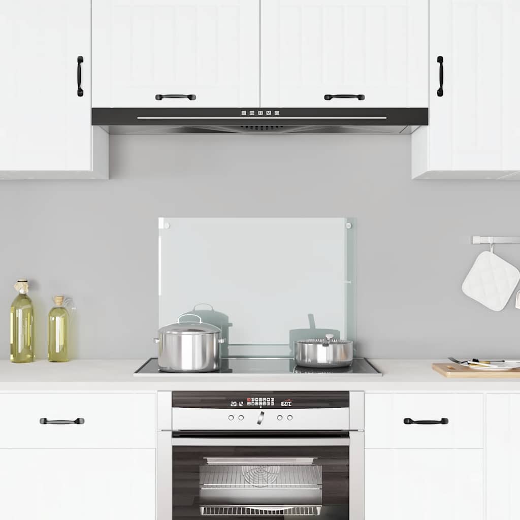 Kitchen Backsplash Transparent 70 x 50 cm Tempered Glass