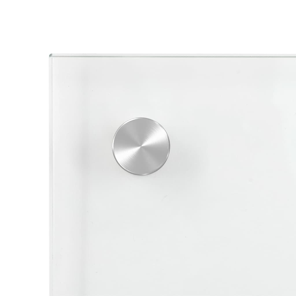 Kitchen Backsplash Transparent 80 x 60 cm Tempered Glass