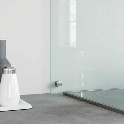 Kitchen Backsplash Transparent 90 x 60 cm Tempered Glass