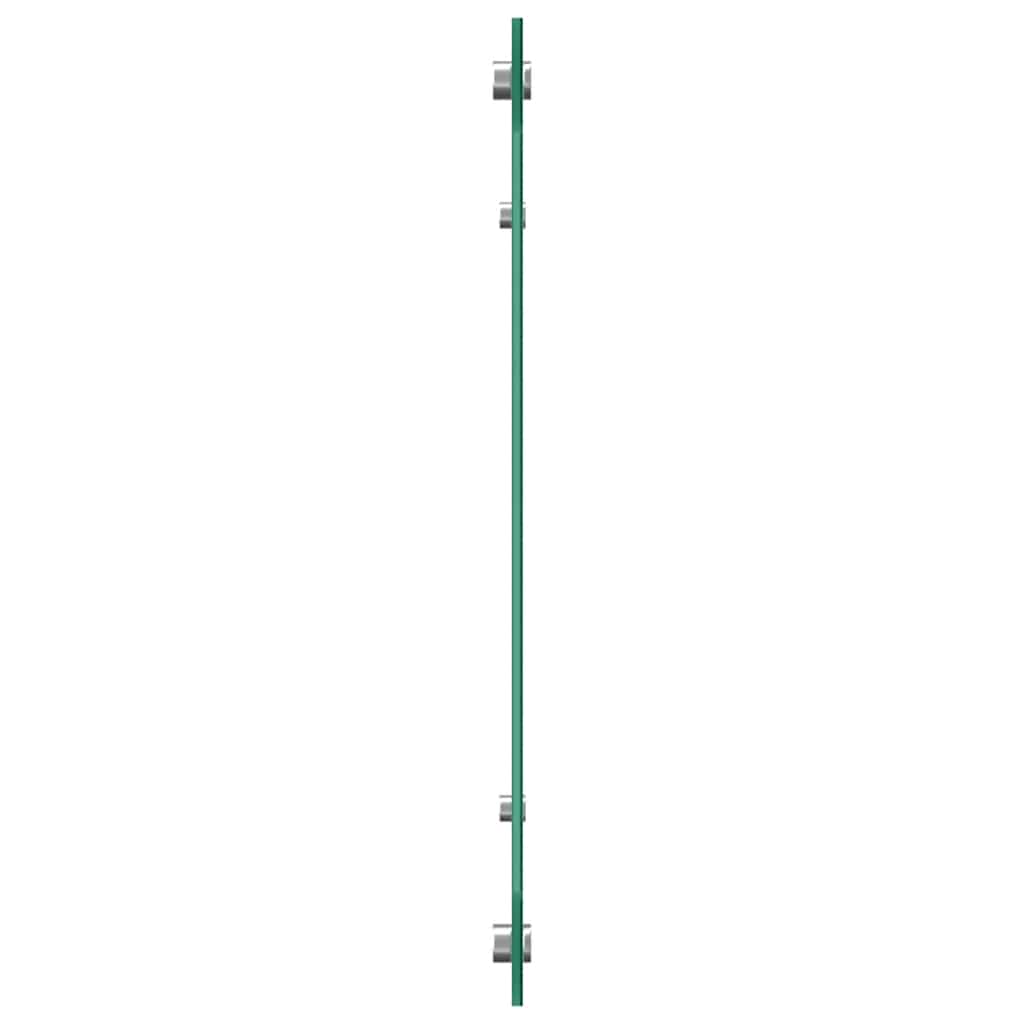 Kitchen Backsplash Transparent 90 x 60 cm Tempered Glass