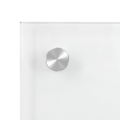 Kitchen Backsplash Transparent 90 x 60 cm Tempered Glass