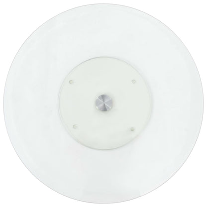 Rotating Serving Plate Transparent 60 cm Tempered Glass