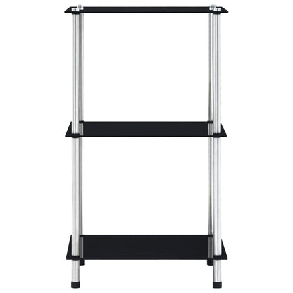 Shelf | Black | Tempered glass | Compact | Shelf | Square | Contemporary