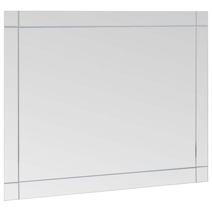 Wall Mirror 80x60 cm Glass