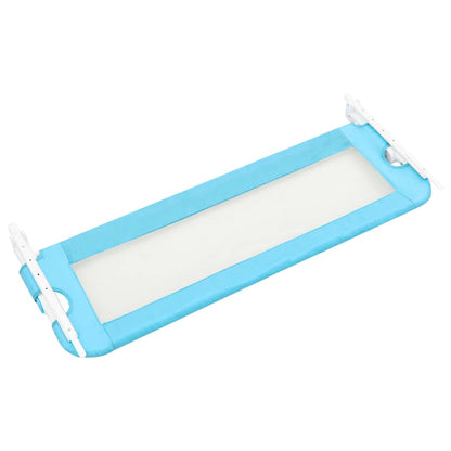 Toddler Safety Bed Rail Blue 120x42 cm Polyester