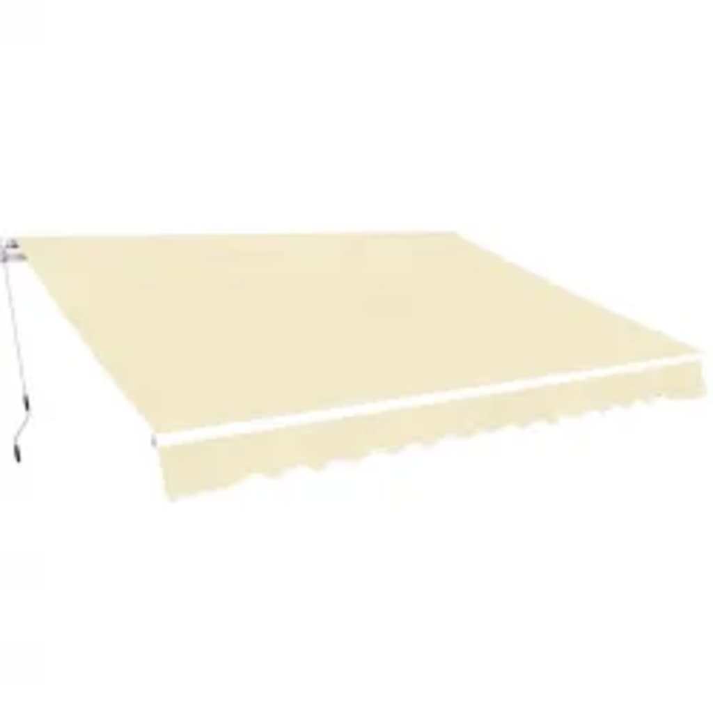 Awning Frame White 600 x 300 cm Aluminium