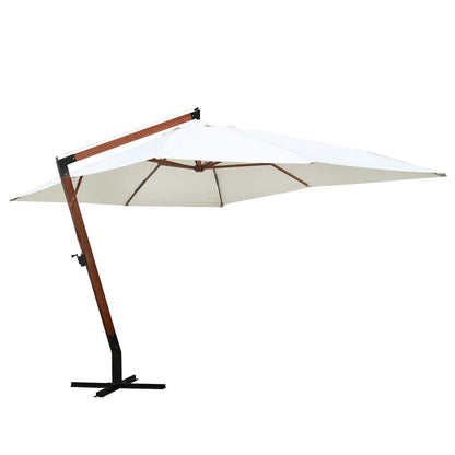 40081 vidaXL Parasol 300 x 400 cm White