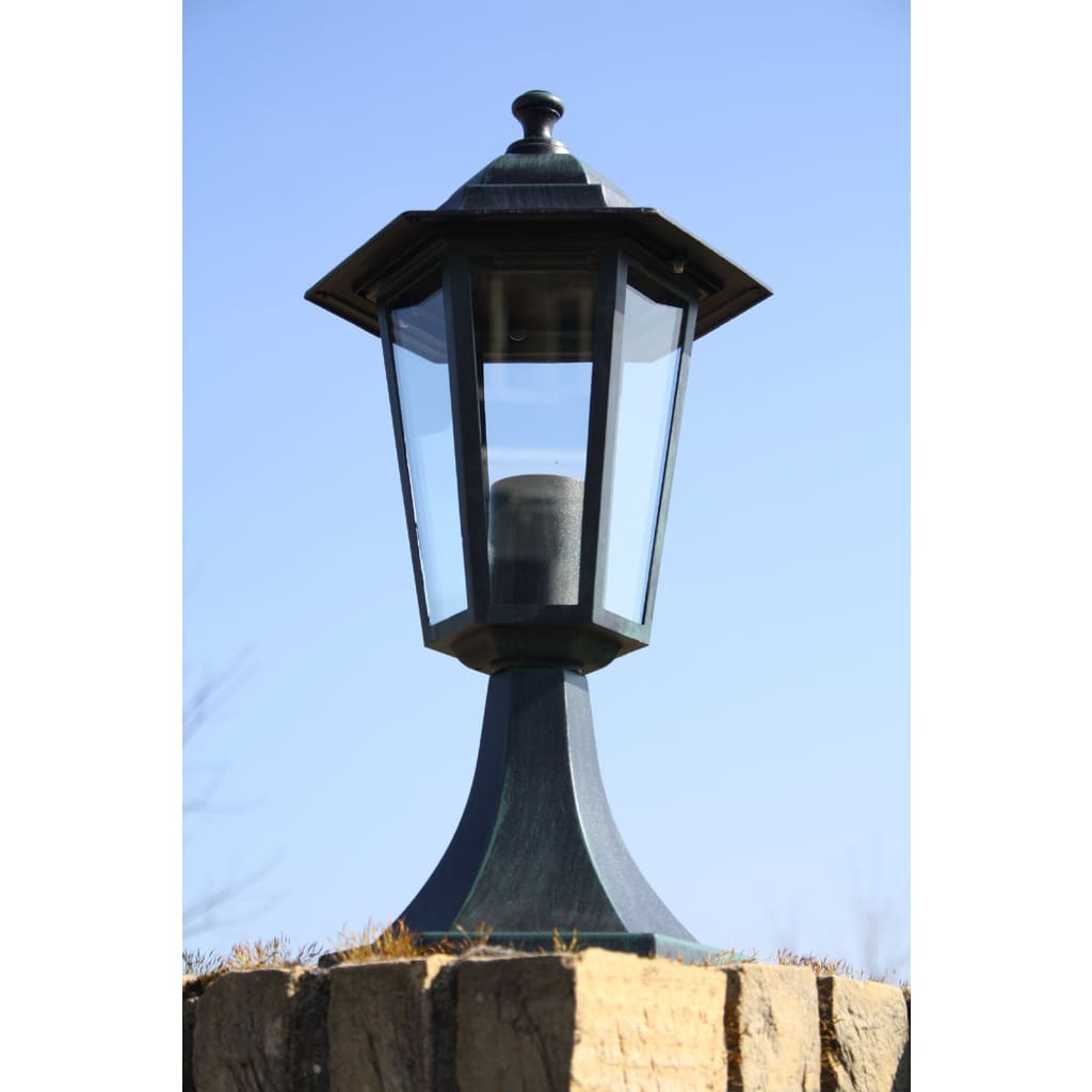Garden Light Dark Green/Black Aluminium