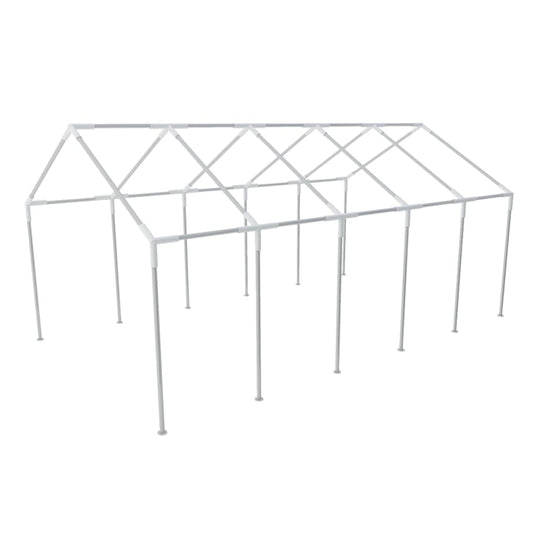 Gazebo Frame | Rust-resistant steel | 10 x 5 m | Heavyweight Endurance