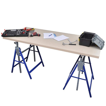 140099 vidaXL Scaffolding Trestles 2 pcs