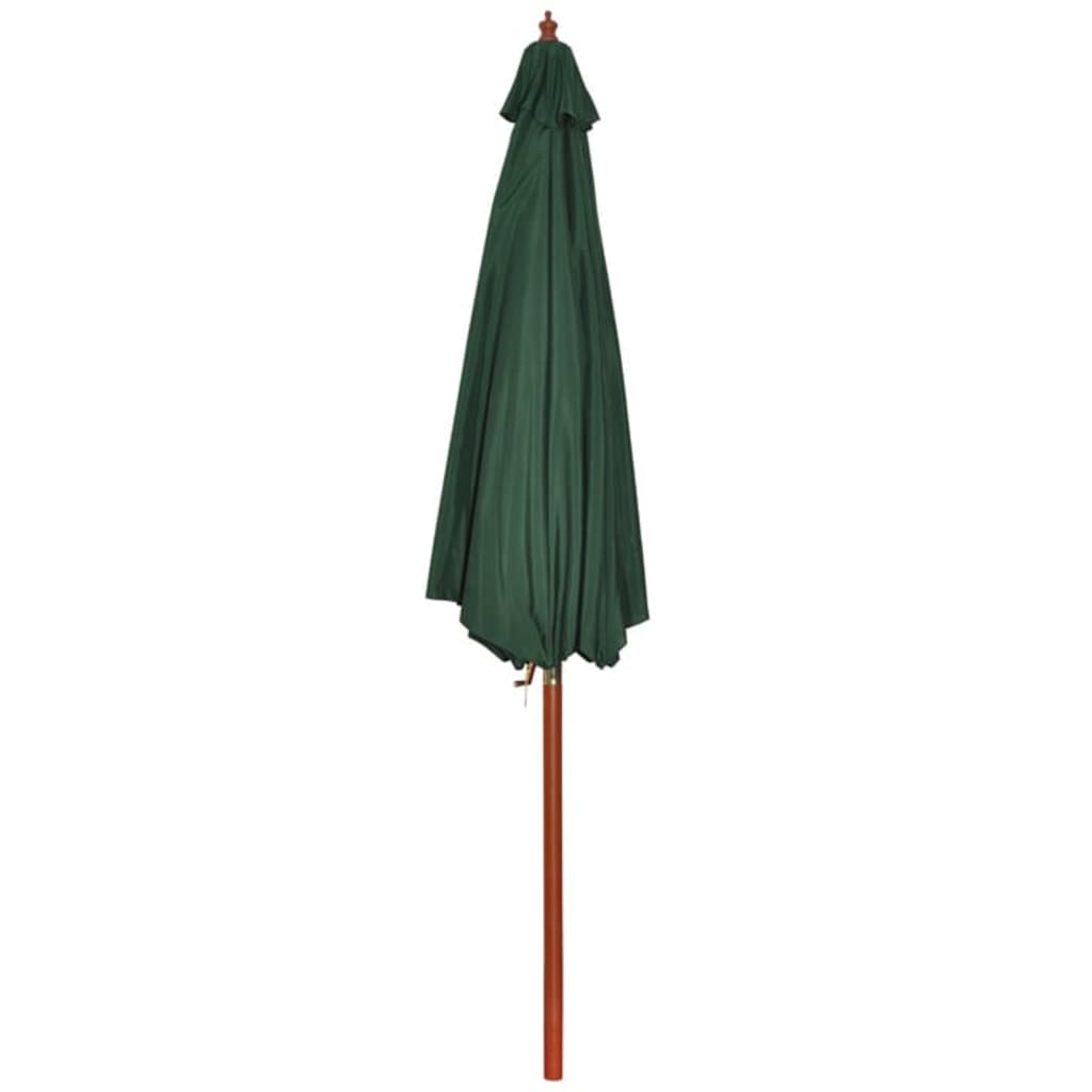 Garden Parasol Green 258 cm