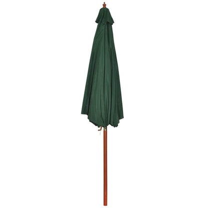 Garden Parasol Green 258 cm