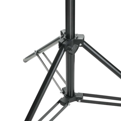 160069 vidaXL Backdrop Support System 500 x 300 cm Green